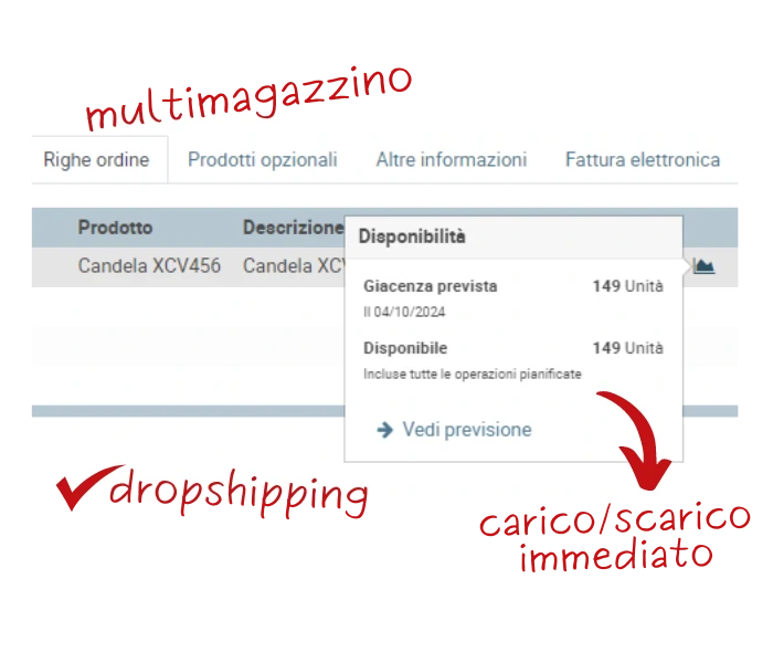 gestionale cloud odoo italiano magazzino